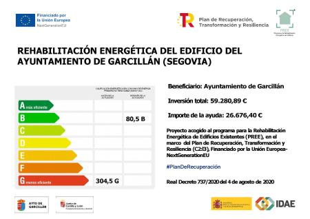 Imagen Rehabilitación energética del edificio del Ayuntamiento de Garcillán