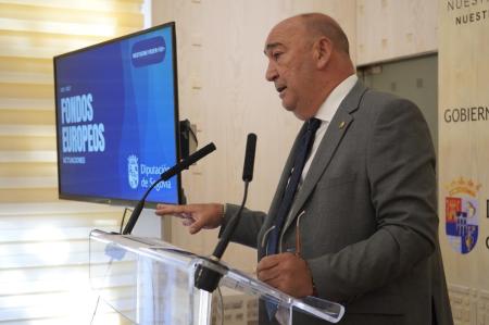 Imagen Atrás  El Gobierno de Miguel Ángel de Vicente ha aplicado más de dieciséis millones de euros de fondos europeos para la mejora de diversos ámbitos de la vida en la provincia